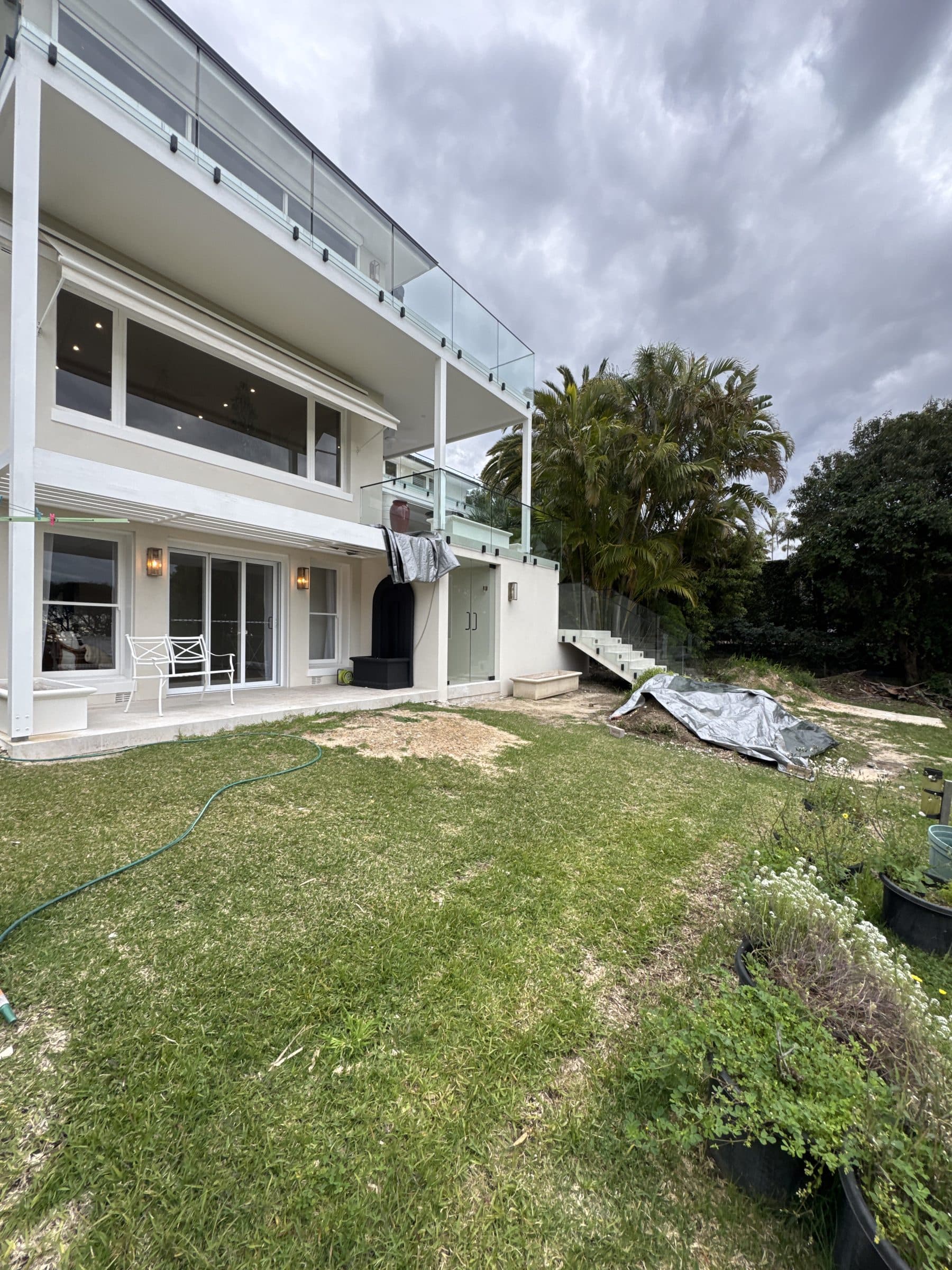 Elanora garden before work by The Hedge Fund